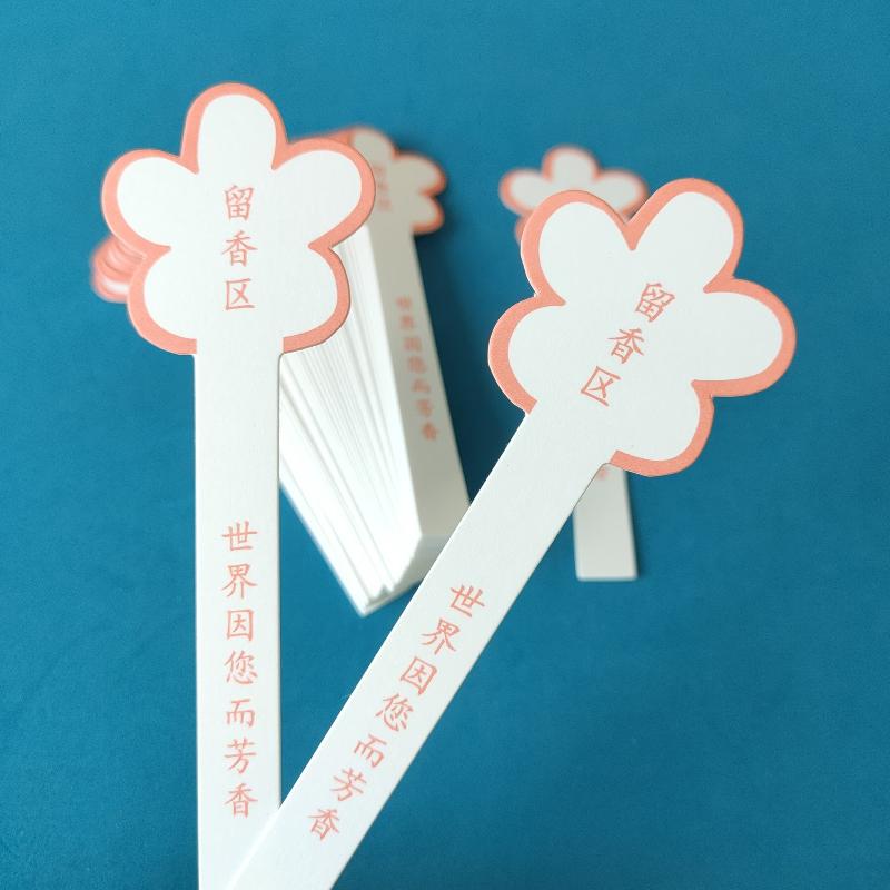 Perfume Home Fragrance - 10 feuilles de bandes de test